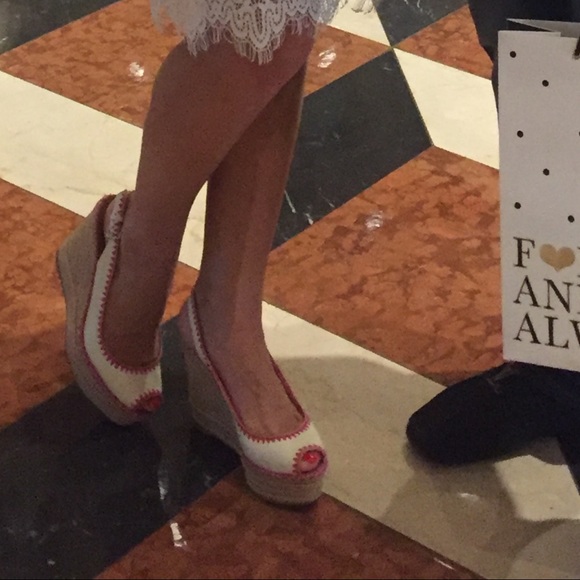 VALENTINO Garavani Wedges Espadrilles 39.5 us 9 - Picture 12 of 16